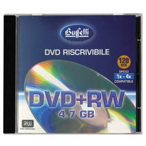 DVD+RW JC BUFFETTI 4.7GB